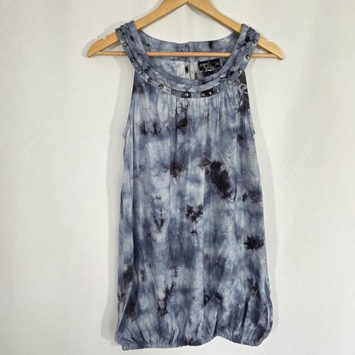 Authentic style blue tie dye - blue,