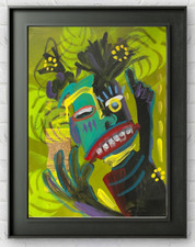 Basquiat Style Face Painting