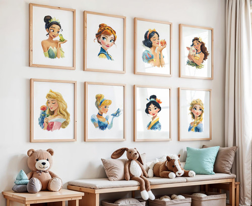 Princess character wall - character,