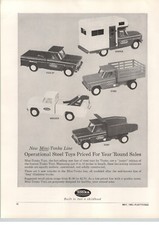 1963 paper tonka toy trucks - 1963,