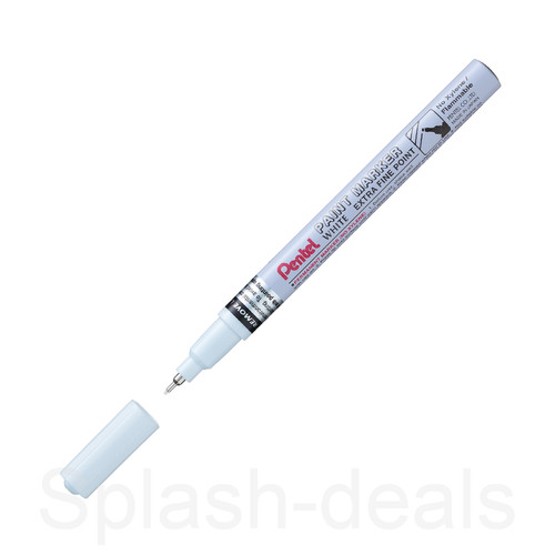 Pentel white permanent paint - white,
