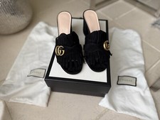 Gucci Marmont Green Suede