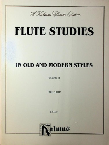 Flute studies old and - studies,