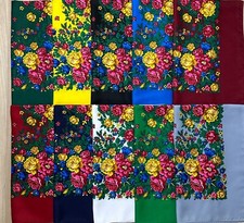 Ethnic Folk Russian Shawl