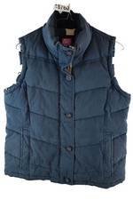 JOULES Navy Padded Gilet size Uk 14 Womens Full Zip Puffer Vest Casual Higham