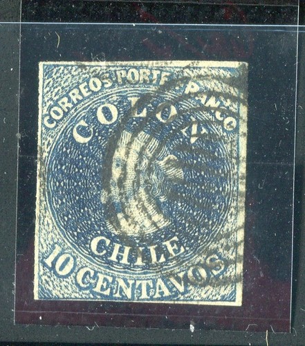 Chile 1854 early classic - chile;,
