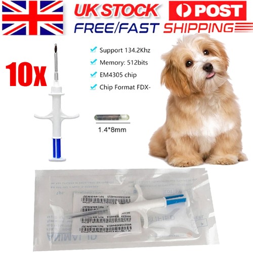Pet mini microchip tag - uk,