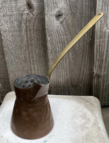 Vintage hammered copper - vintage, cezve