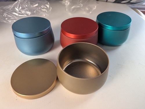 Candle tin - candle, oz