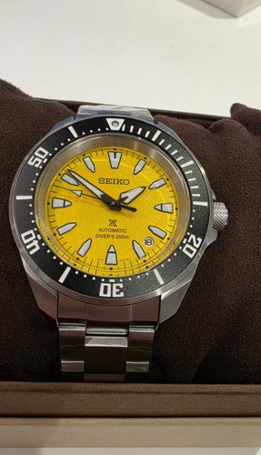 Seiko prospex sumo yellow - seiko,