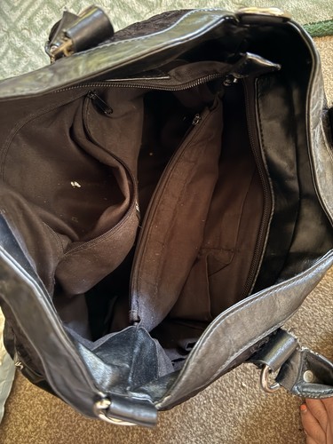Bhs black laptop bag - bhs,