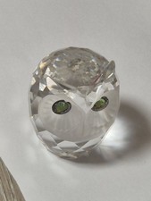 Swarovski Crystal Owl Figurine