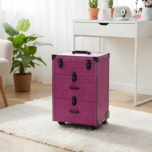 Makeup trolley case large - makeup,