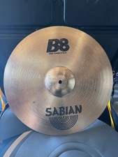 Sabian B8 Thin Crash Cymbal 18inch Metallica/black Sabbath/slipknot/ozzy Osbourn