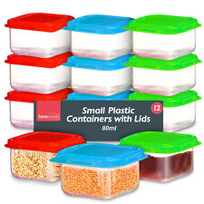 12pk Mini Plastic Storage