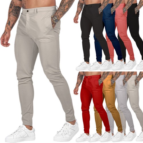 Mens chino trousers slim fit - mens,