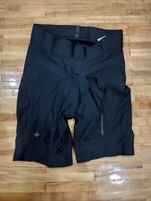 Specialized Womens RBX W SWAT Cycling Shorts Size L Large Black Padded High Rise