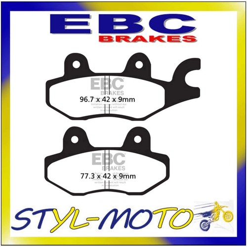 Fa197 organic rear brake - fa197, pads