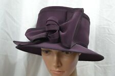 VINTAGE 1990s HEADWAYS for COTERIE purple occasion hat wedding  