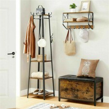 Industrial rustic coat rack - rustic,