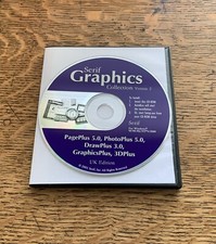 Serif Graphics Collection (Version 2) * 5-in-1 CD-ROM * 2001 **UNTESTED**