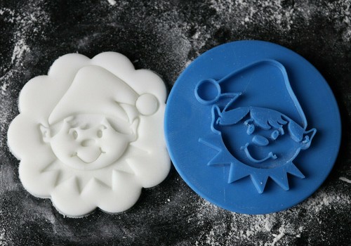Elf cookie embosser - embosser,,