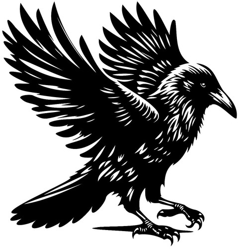 Large viking raven camper - large,