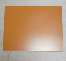 2× Orange Di-Bond Aluminium