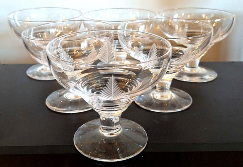 Six stuart crystal - crystal, woodchester