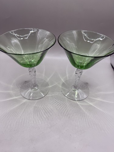 Fostoria uranium green bowl - fostoria,
