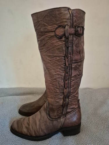 Wrangler brown leather knee - wrangler,