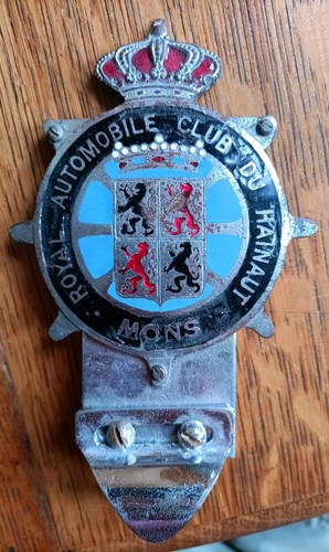 Rare vintage car badge - car, royal
