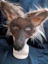 Animal Dog Wolf Therian Cosplay Mask  - Handmade & Unique