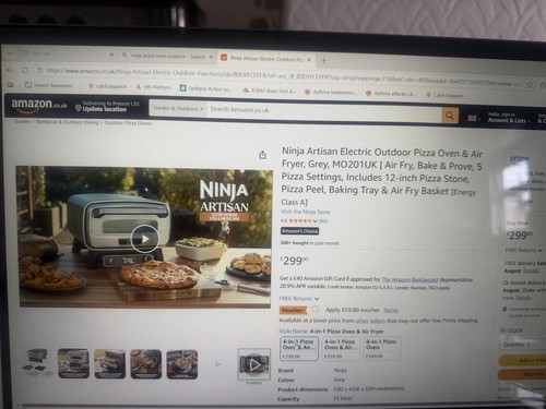 Ninja artisan electric - artisan, outdoor