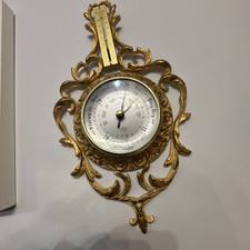 Antique Shortland Smiths Ornate Gilt Composite SB Barometer
