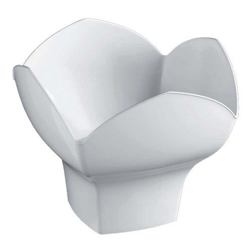 White finger food cups pcs - food, 8