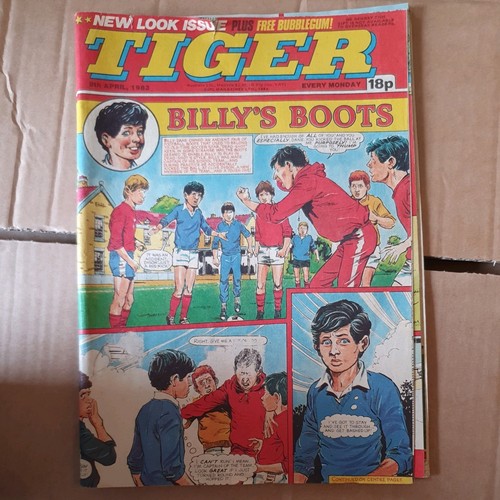 Tiger comic 9th april 1983 - 1983,