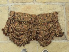 RARE Antique French 19th Century Tapestry CEIL DE LIT Bed Canopy/Valance/Pelmet