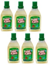 6 x Dri-Pak Liquid Soap Flakes 750ml Pure Soap with No Added Perfumes Fragrances
