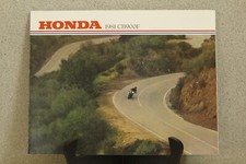 HONDA 1981 MOTORCYCLE BROCHURE