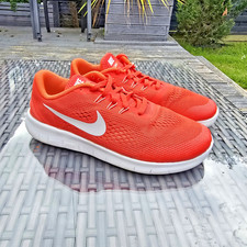 NIKE Free RN Sneaker Women's Trainers Size UK 5.5 Lace up pink coral