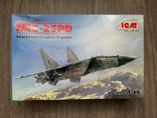 ICM 1/48 Mikoyan MiG-25PD Soviet Interceptor Fighter (Kit No: 48903)