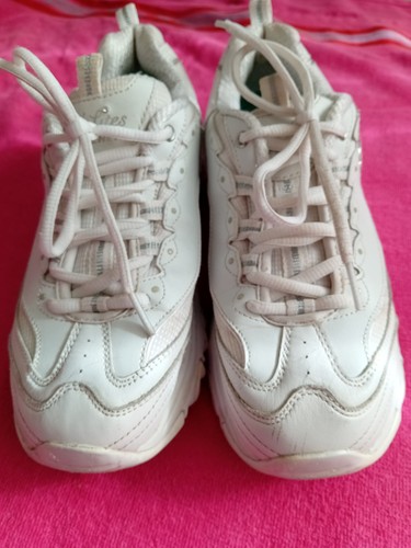Ladies sketchers lites white - sketchers, d'lites