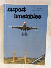 Vintage Airport Timetables UK
