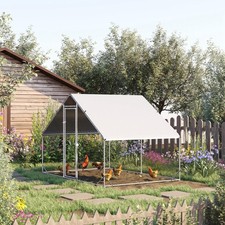 Walk In Chicken Run Galvanized