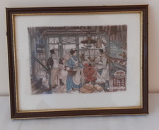 Vintage Anton Pieck Print "The