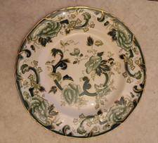 Masons Chartreuse Ironstone China 10.5 Inch Plate. Number 107