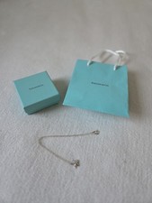 TIFFANY & Co Starfish Elsa Peretti Necklace Pendant Sterling Silver 925 USED