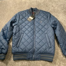 Kangol quilted bomber jacket - quilted,