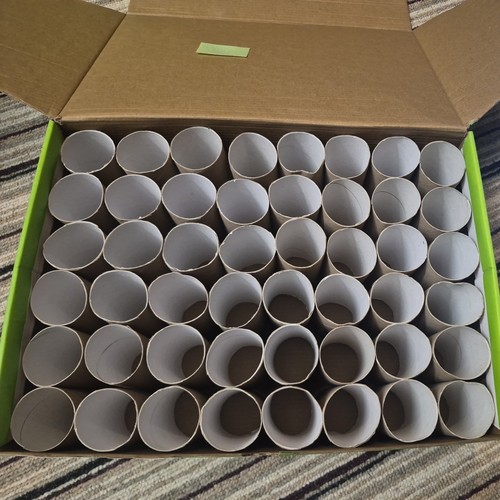 Cardboard tubes empty - tubes,